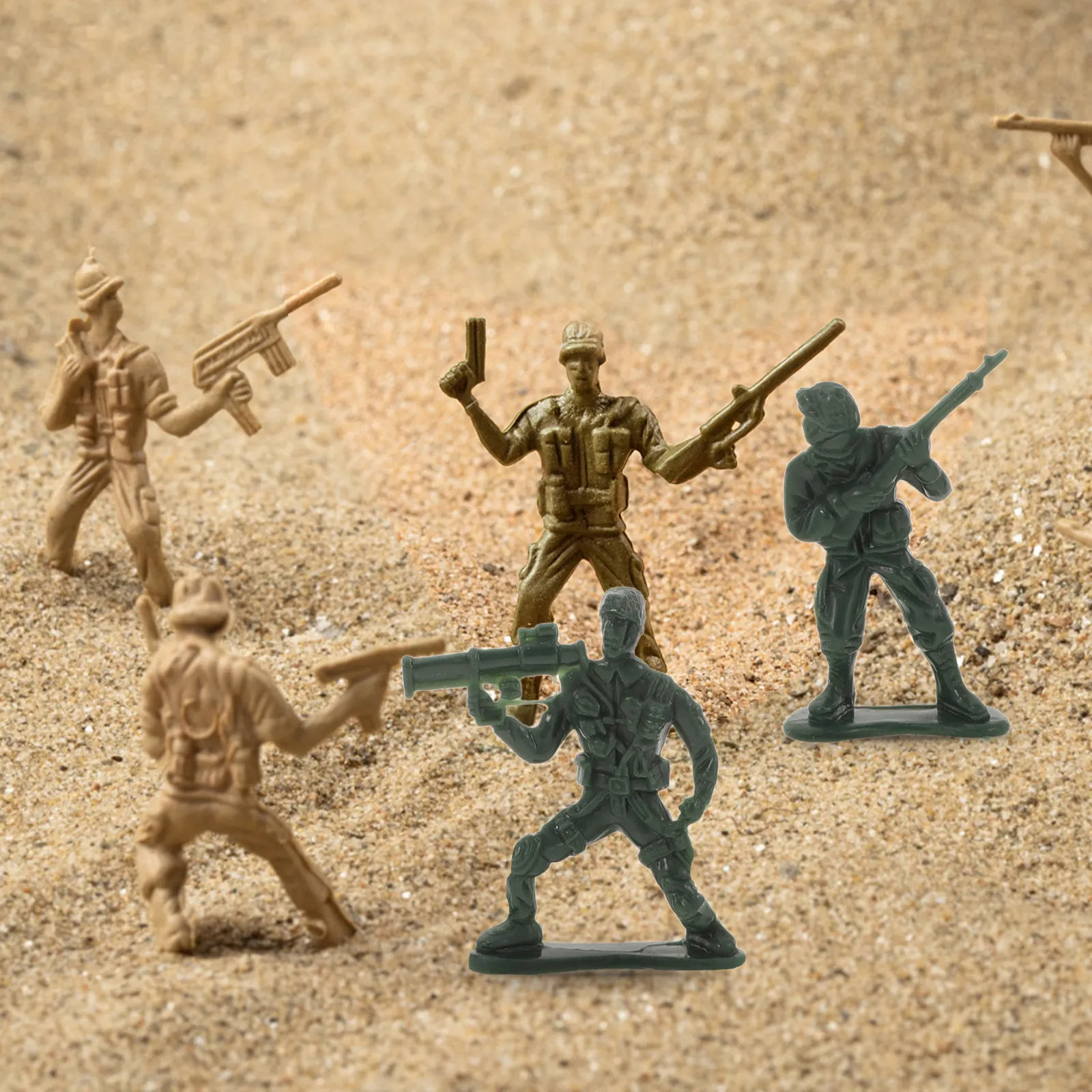 100Pcs Miniature Soldier Figures Plastic Realistic Tiny People Models for Sand Table Micro Landscaping Desk Decor Garden Office
100Pcs Miniature Soldier Figures Plastic Realistic Tiny People Models for Sand Table Micro Landscaping Desk Decor Garden Office