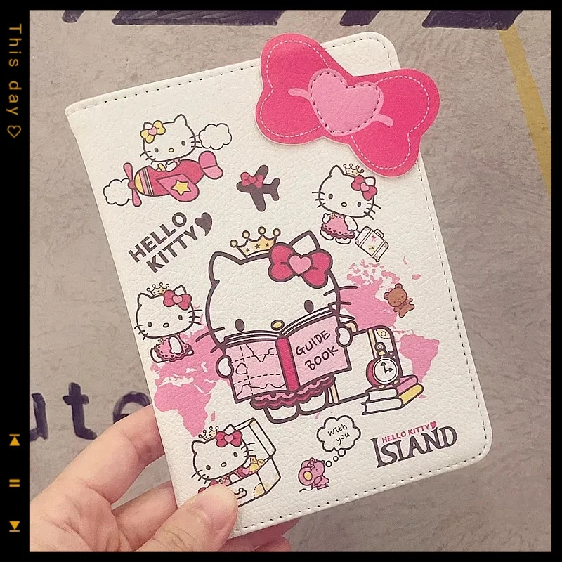 Kawaii Hello Kitty Cute Passport Bag Document Bag Animation Peripheral Protective Cover Card Holder Wallet Storage Women
Kawaii Hello Kitty Cute Passport Bag Document Bag Animation Peripheral Protective Cover Card Holder Wallet Storage Women
