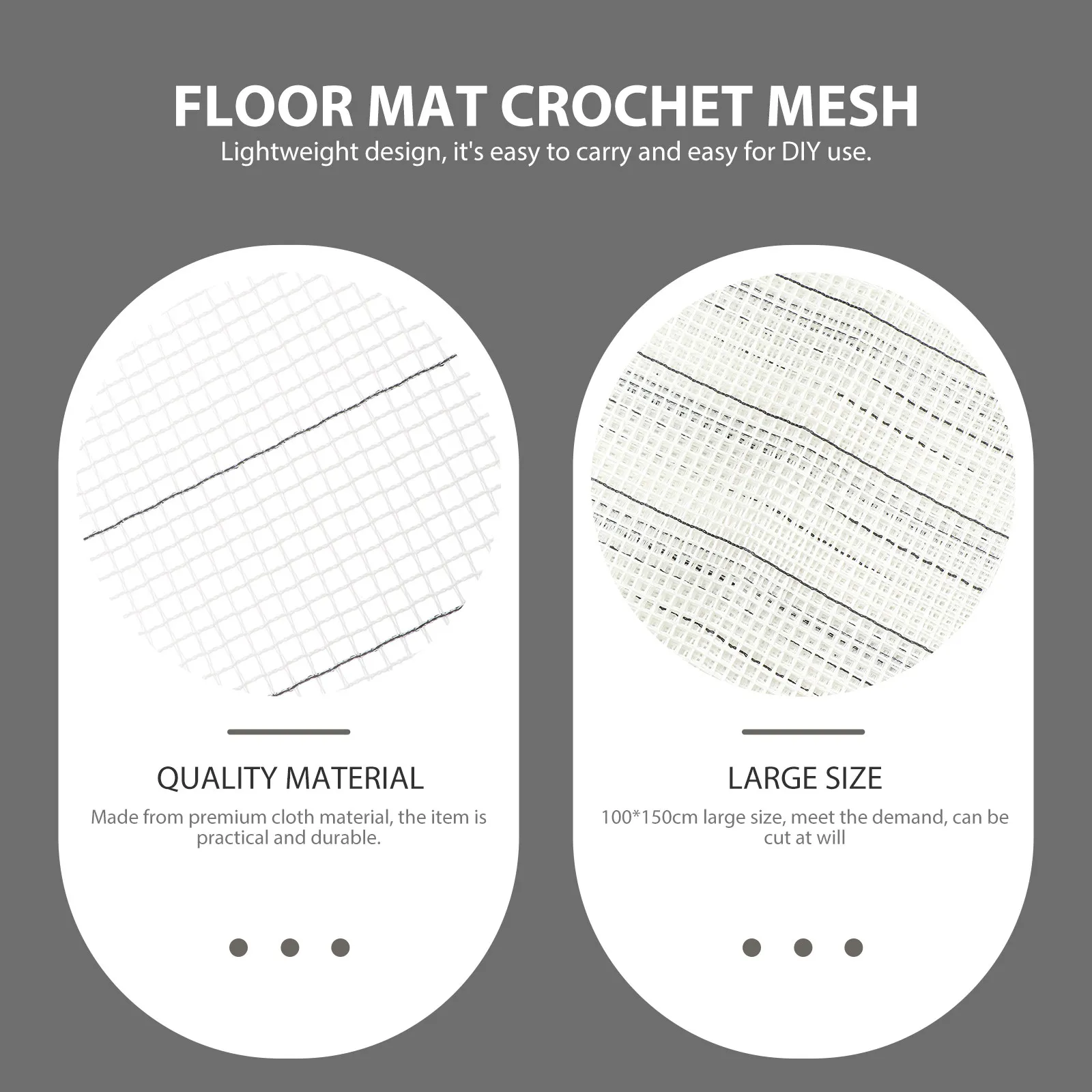 1Pcs Premium Rug Hooking Mesh Blank DIY Latch Hook Craft Fabric for Carpet Floor Mat Tapestry Making Embroidery Crafts Decor
1Pcs Premium Rug Hooking Mesh Blank DIY Latch Hook Craft Fabric for Carpet Floor Mat Tapestry Making Embroidery Crafts Decor