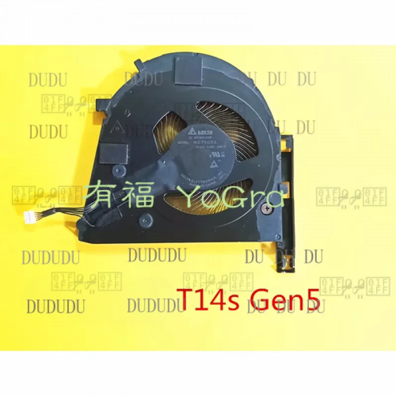 DDD Original for LENOVO Thinkpad T14s Gen5 COOLING FAN 5H41B77430
DDD Original for LENOVO Thinkpad T14s Gen5 COOLING FAN 5H41B77430