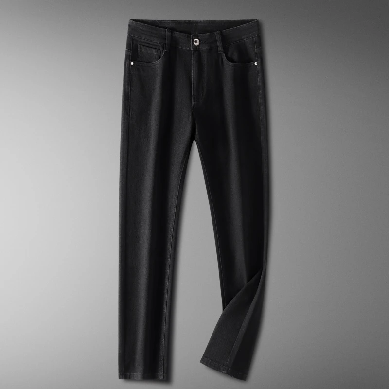 2026 Spring/Autumn Brand Business Leisure Men's Slim Straight Black Midweight Jeans High quality tight denim high waisted pants
2026 Spring/Autumn Brand Business Leisure Men's Slim Straight Black Midweight Jeans High quality tight denim high waisted pants