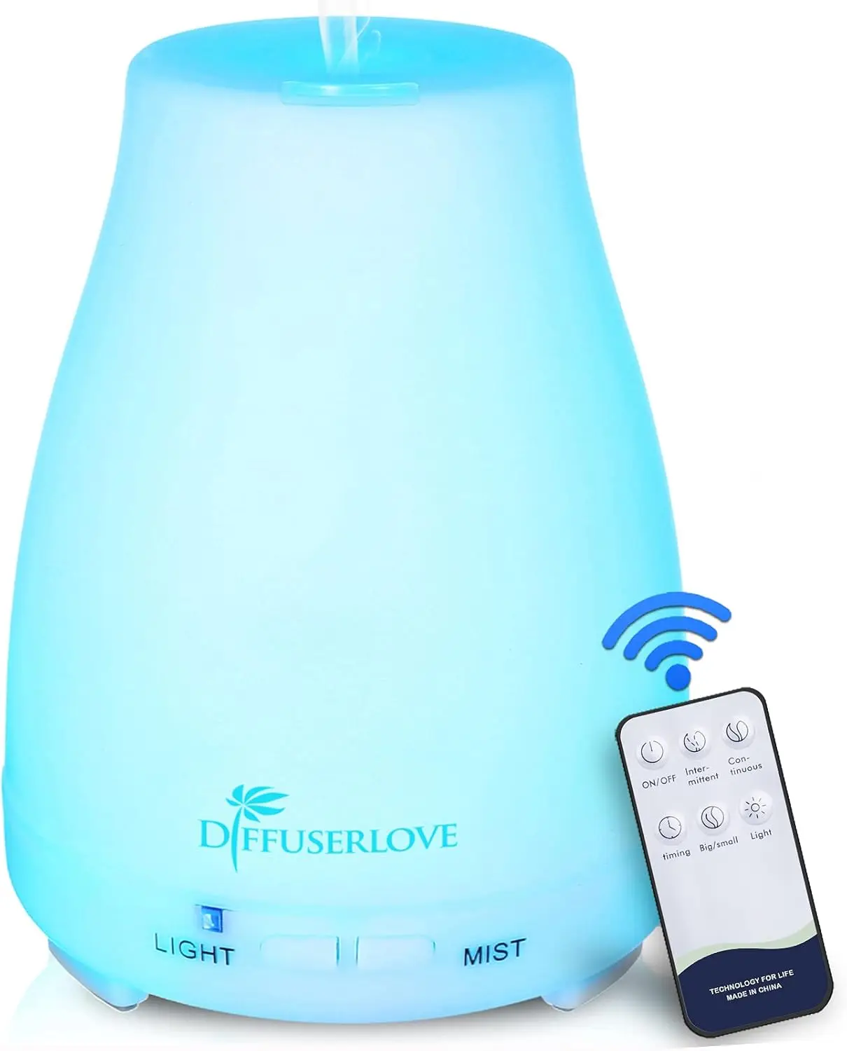 Essential Oil Diffuser 200ml Remote Control Ultrasonic Mist Humidifier Aromatherapy with 7 Color Lights Auto Shut-Off for
Essential Oil Diffuser 200ml Remote Control Ultrasonic Mist Humidifier Aromatherapy with 7 Color Lights Auto Shut-Off for