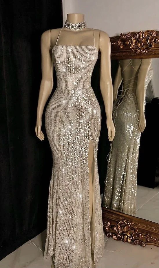 Вечернее платье русалки с блестками и бусинами 2023, Robe de Soiree, сексуальные вечерние платья с высоким разрезом для выпускного вечера, Vestido de Festa
Вечернее платье русалки с блестками и бусинами 2023, Robe de Soiree, сексуальные вечерние платья с высоким разрезом для выпускного вечера, Vestido de Festa