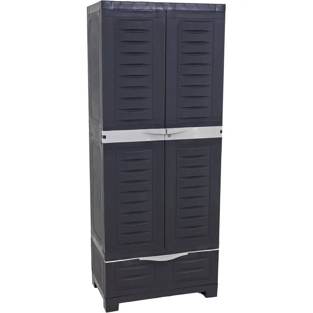 57.5 Tall Lockable Garage Storage Cabinet with Adjustable Shelves for Utility, Laundry, Office, Basement
57.5 Tall Lockable Garage Storage Cabinet with Adjustable Shelves for Utility, Laundry, Office, Basement