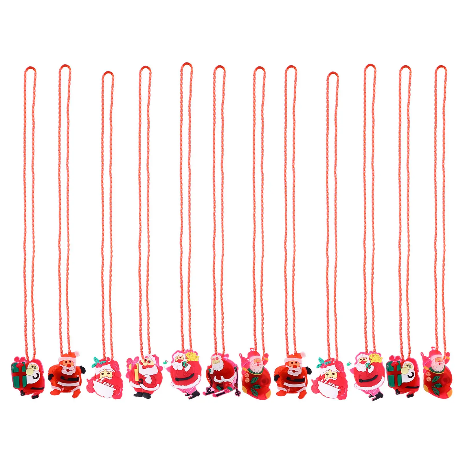 12Pcs Christmas LED Necklace Creative Glow Pendant Party Favors Kids Light Up Neck Jewelry Christmas Dress Accessories
12Pcs Christmas LED Necklace Creative Glow Pendant Party Favors Kids Light Up Neck Jewelry Christmas Dress Accessories