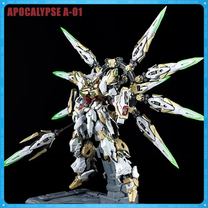 Vientiane Fusion MG 1/100 APOCALYPSE A-01 Коллекционная модель в сборе, экшн-фигурки, робот, подарки в наличии
Vientiane Fusion MG 1/100 APOCALYPSE A-01 Коллекционная модель в сборе, экшн-фигурки, робот, подарки в наличии