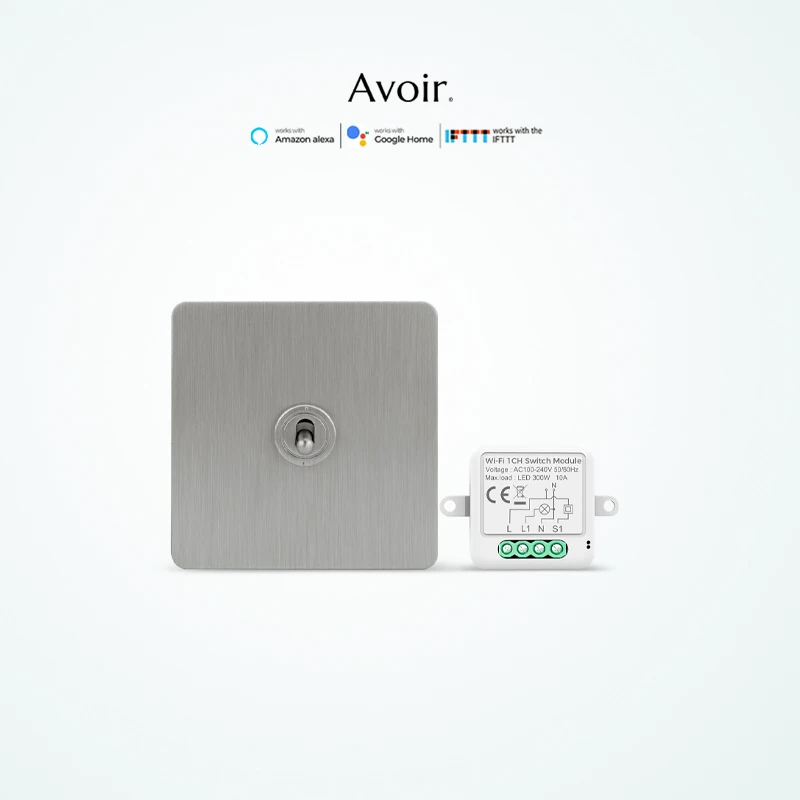 Avoir Alexa Retro Wall Lamp Switch Tuya Smart Accesorios Matte Silver Toggle Switches For The House Wireless Switch 1 2 3 4 Gang
Avoir Alexa Retro Wall Lamp Switch Tuya Smart Accesorios Matte Silver Toggle Switches For The House Wireless Switch 1 2 3 4 Gang