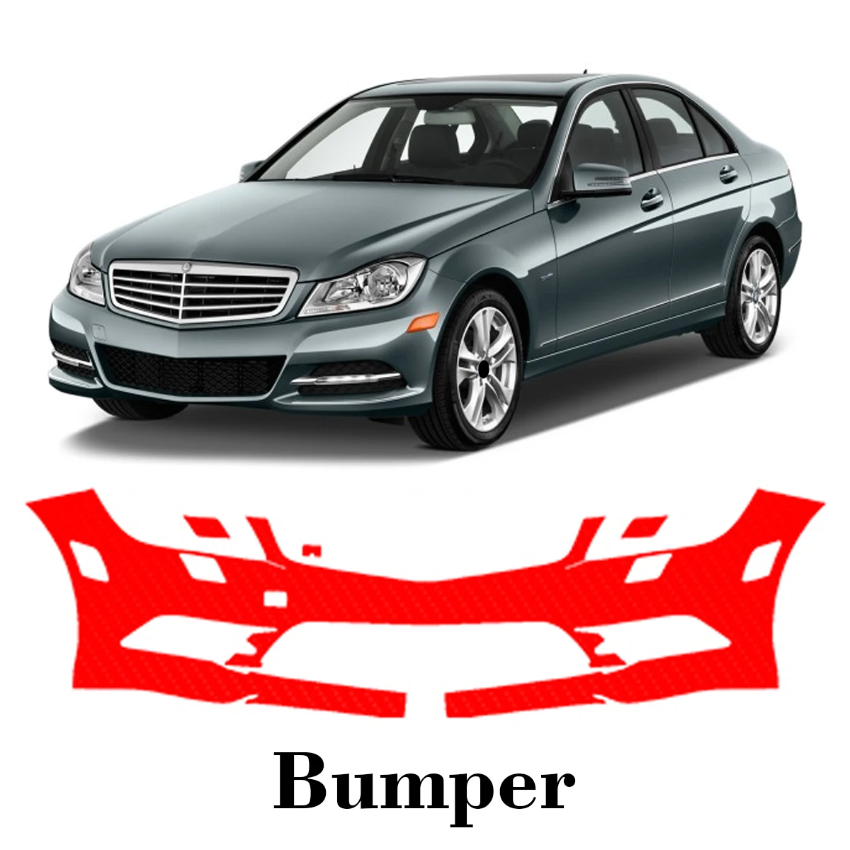 Car Precut Paint Protection Film Front Bumper Anti-scratch Exterior TPU PPF For Mercedes Benz C Luxury 2012-2014
Car Precut Paint Protection Film Front Bumper Anti-scratch Exterior TPU PPF For Mercedes Benz C Luxury 2012-2014