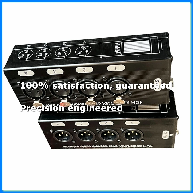 1Pair 4-Channel 3Pin XLR Audio RJ45 Ethernet Extender Network Cable Extender DMX512 Network Signal Extender Male+Female-A07G
1Pair 4-Channel 3Pin XLR Audio RJ45 Ethernet Extender Network Cable Extender DMX512 Network Signal Extender Male+Female-A07G