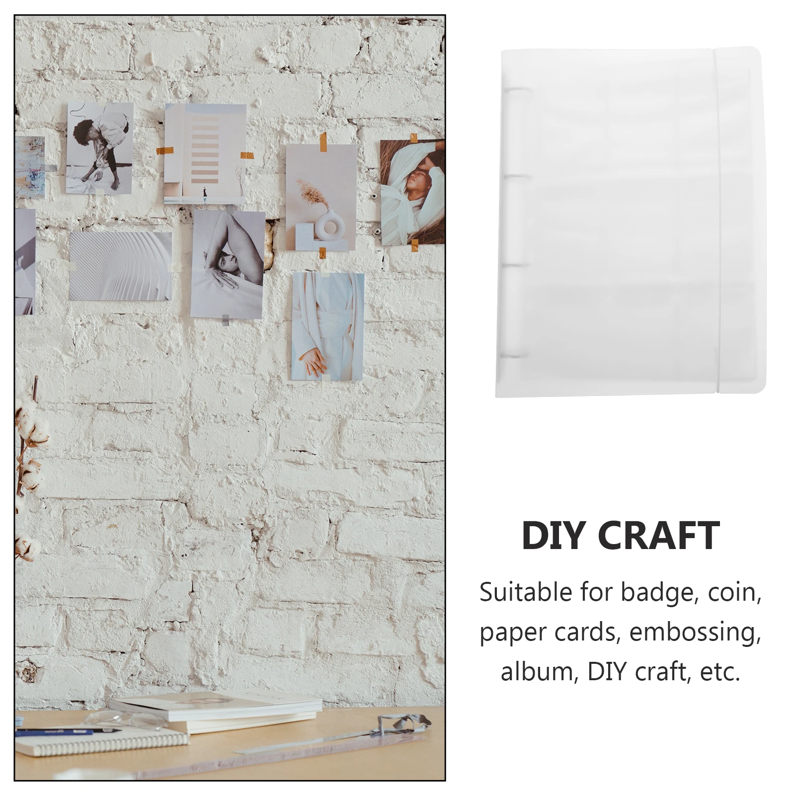 Badge Keychain Storage Page Book Coin Collection Holder Album Organizer for Collectors Adhesive Albums Pp
Badge Keychain Storage Page Book Coin Collection Holder Album Organizer for Collectors Adhesive Albums Pp