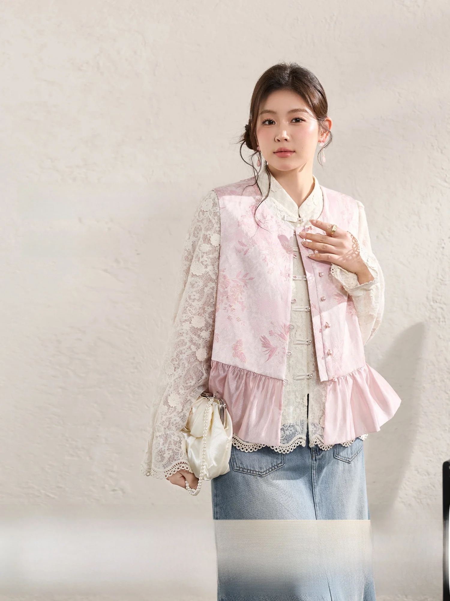 Blue Language New Chinese Sle Lace irt Denim f Skirt Set Women's Faion Spring Collection plus Size Straight Cut Outfit
Blue Language New Chinese Sle Lace irt Denim f Skirt Set Women's Faion Spring Collection plus Size Straight Cut Outfit