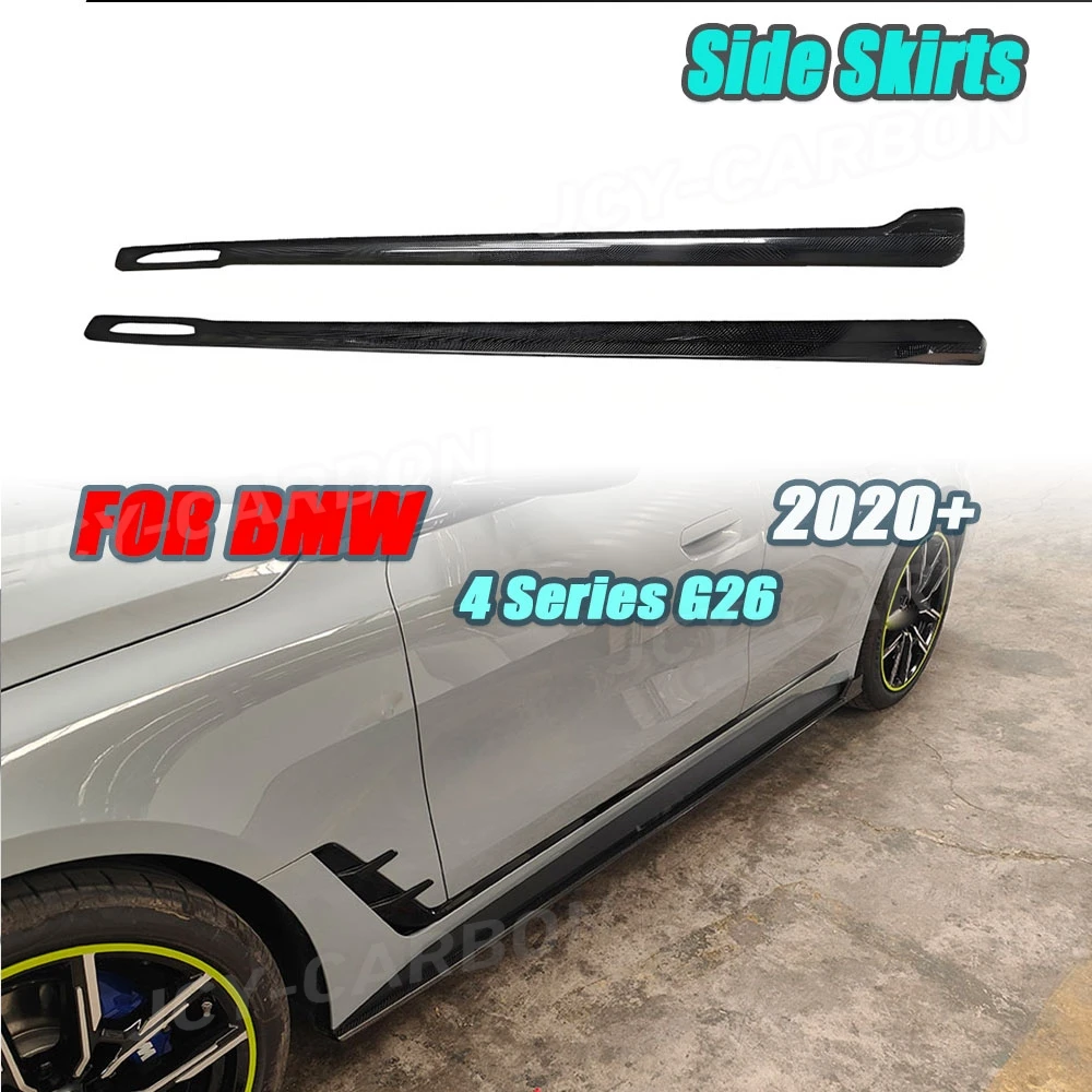 JCYECF For BMW 4 Series G26 425i M Sport 2020+ Carbon Fiber Car Side Skirts Body Kit Side Skirts Extension Accessories
JCYECF For BMW 4 Series G26 425i M Sport 2020+ Carbon Fiber Car Side Skirts Body Kit Side Skirts Extension Accessories