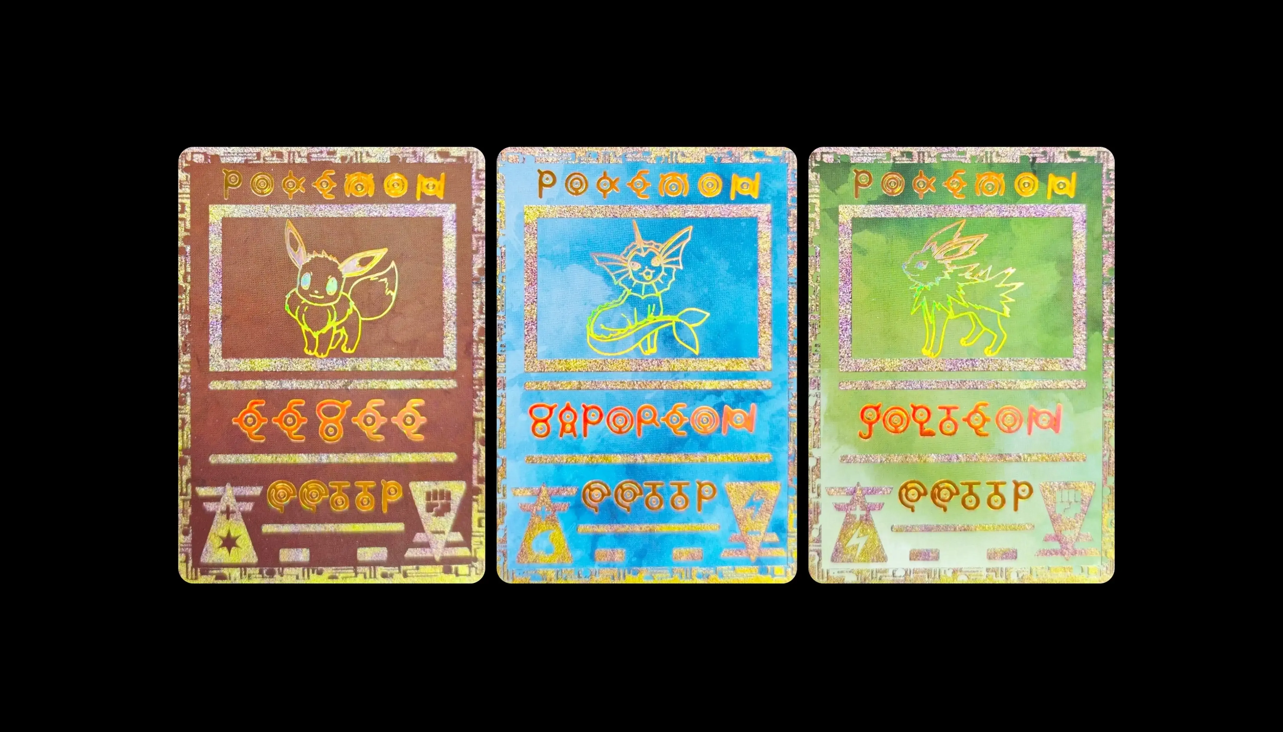Diy Self-control Ptcg Pokemon Totem Eeveelution Umbreon Sylveon Card Anime Collection Cards Gift Toys
Diy Self-control Ptcg Pokemon Totem Eeveelution Umbreon Sylveon Card Anime Collection Cards Gift Toys