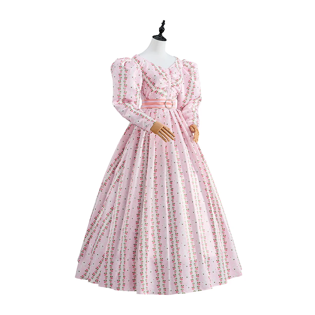 Ann Walker Cosplay TV Gentleman Jack Costume Women Sweet Baroque Floral Evening Dress Victorian Southern Belle Ball Gown
Ann Walker Cosplay TV Gentleman Jack Costume Women Sweet Baroque Floral Evening Dress Victorian Southern Belle Ball Gown