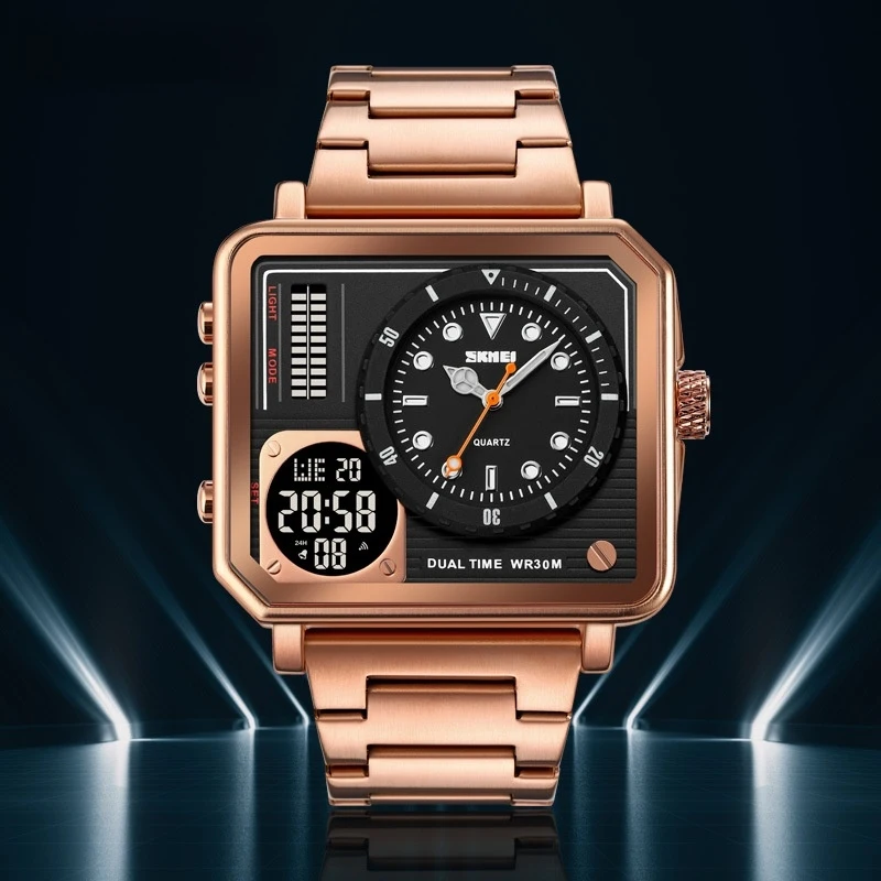 2026 ZHANGUWatch for Men Japan Movement Stainless Steel Big Dial Casual Sports Outdoor Digital Watch Relogio Masculino Wholesale
2026 ZHANGUWatch for Men Japan Movement Stainless Steel Big Dial Casual Sports Outdoor Digital Watch Relogio Masculino Wholesale