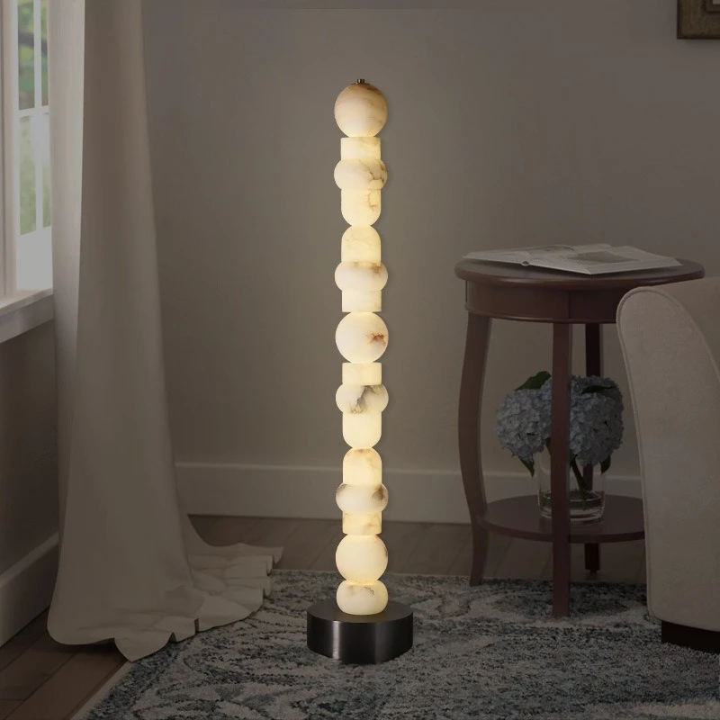 High-end atmosphere simple creative natural snowflake marble sofa floor lamp LED living room bedroom study
High-end atmosphere simple creative natural snowflake marble sofa floor lamp LED living room bedroom study