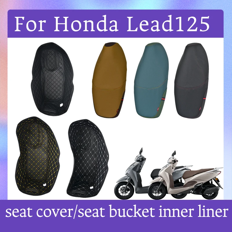 Чехол на сиденье для Lead125, вкладыш для хранения нижнего белья, коврик для багажного ящика, коврик для сиденья, ведро для Honda Lead125, аксессуары для мотоциклов
Чехол на сиденье для Lead125, вкладыш для хранения нижнего белья, коврик для багажного ящика, коврик для сиденья, ведро для Honda Lead125, аксессуары для мотоциклов