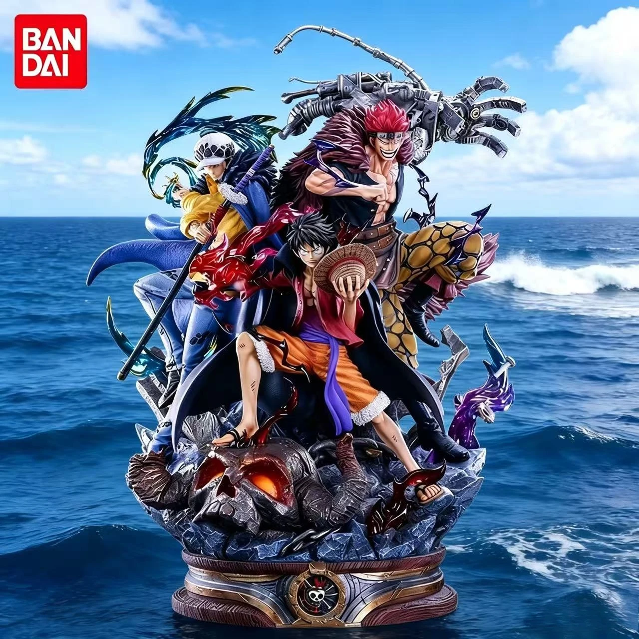 New 20cm One Piece Battle Of Onigashima Supernova Three Captains Straw Hat Luffy Law Scenes Figures Anime Models Gift Toys
New 20cm One Piece Battle Of Onigashima Supernova Three Captains Straw Hat Luffy Law Scenes Figures Anime Models Gift Toys