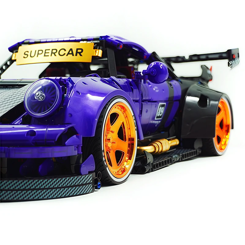 High-quality Supercar 1:8 Car Model Building Brick Block KBOX 10544 Purple Racing Vehicle High Tech DIY Toy Chrismas Gift Aldult
High-quality Supercar 1:8 Car Model Building Brick Block KBOX 10544 Purple Racing Vehicle High Tech DIY Toy Chrismas Gift Aldult