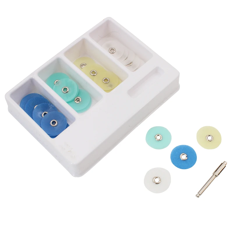 40Pcs Dental Polishing Discs Gross Reduction Contouring Mandrel Dental Consumables Stripes Polishing Discs Materials
40Pcs Dental Polishing Discs Gross Reduction Contouring Mandrel Dental Consumables Stripes Polishing Discs Materials