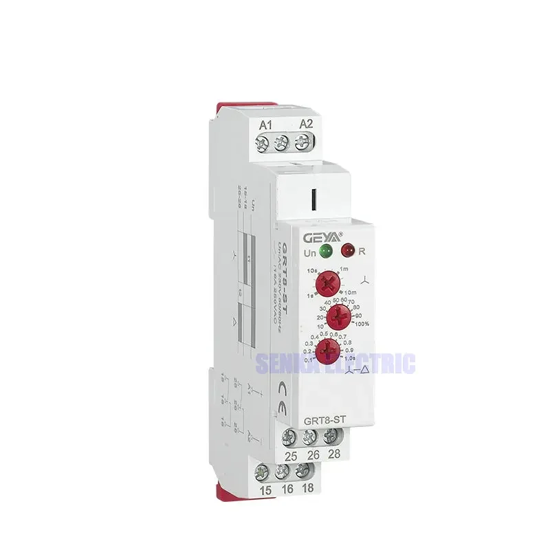 Multi-function Automatic Ajustable Star-Delta-Start Time Relay Timer Relays AC/DC12-240V
Multi-function Automatic Ajustable Star-Delta-Start Time Relay Timer Relays AC/DC12-240V