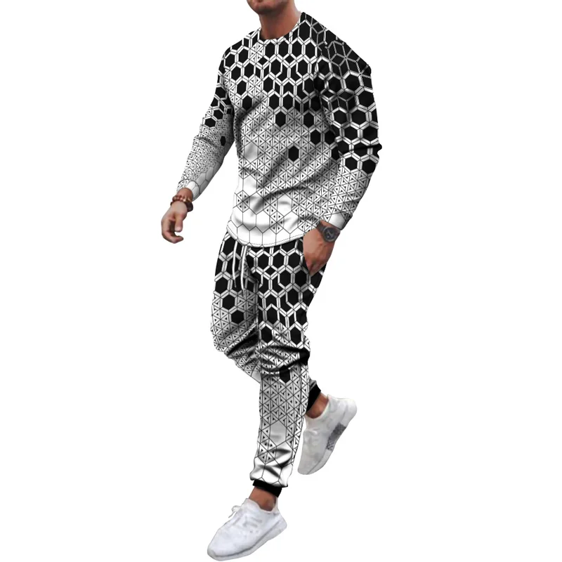 Men Sweatshirt Jogging Pants 2Pcs Set Colorful Pattern Printed Women Casual Outdoor Clothing Suit Male Oversized Tracksuit S-6XL
Men Sweatshirt Jogging Pants 2Pcs Set Colorful Pattern Printed Women Casual Outdoor Clothing Suit Male Oversized Tracksuit S-6XL