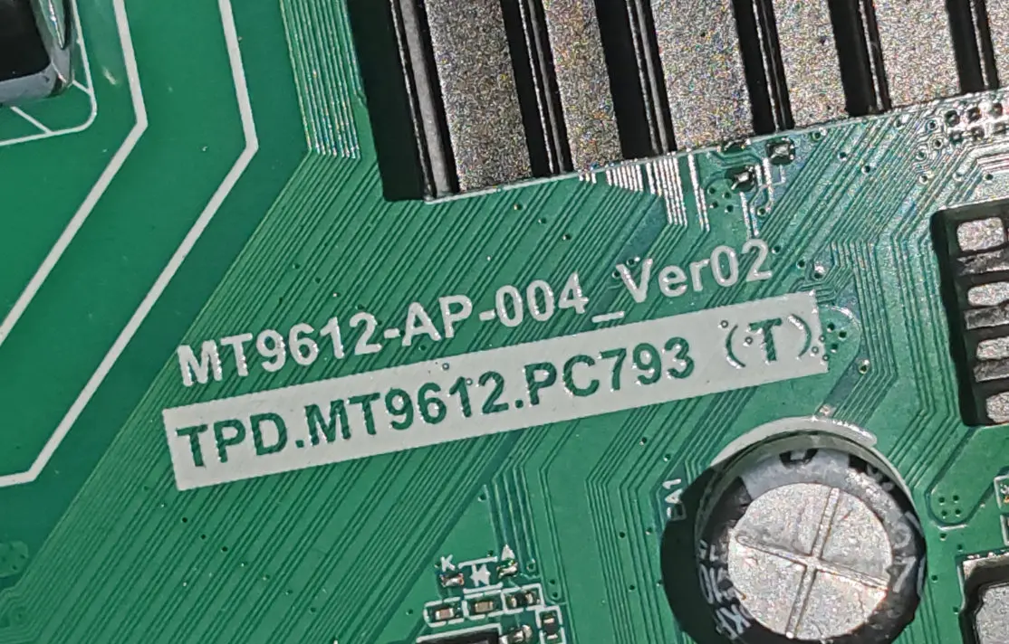 TPD.MT9612.PC793(T) MT9612-AP-004-VER02 Three in one TV motherboard tested well
TPD.MT9612.PC793(T) MT9612-AP-004-VER02 Three in one TV motherboard tested well