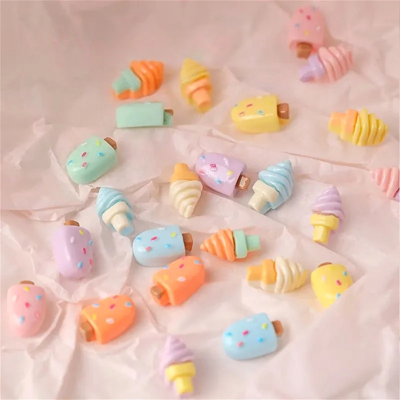 Cute Colorful Ice Cream Cone Mushroom Cherry Lollipop Bowknot Resin Strawberry Carrot Nail Art Decorations Manicure Accessories
Cute Colorful Ice Cream Cone Mushroom Cherry Lollipop Bowknot Resin Strawberry Carrot Nail Art Decorations Manicure Accessories