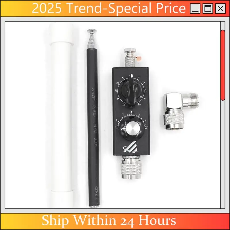 CHYY Top 30W QRP Shortwave Antenna 5Mhz-55Mhz Antenna Full-Band Tuned Antenna Durable Easy Install Easy To Use
CHYY Top 30W QRP Shortwave Antenna 5Mhz-55Mhz Antenna Full-Band Tuned Antenna Durable Easy Install Easy To Use