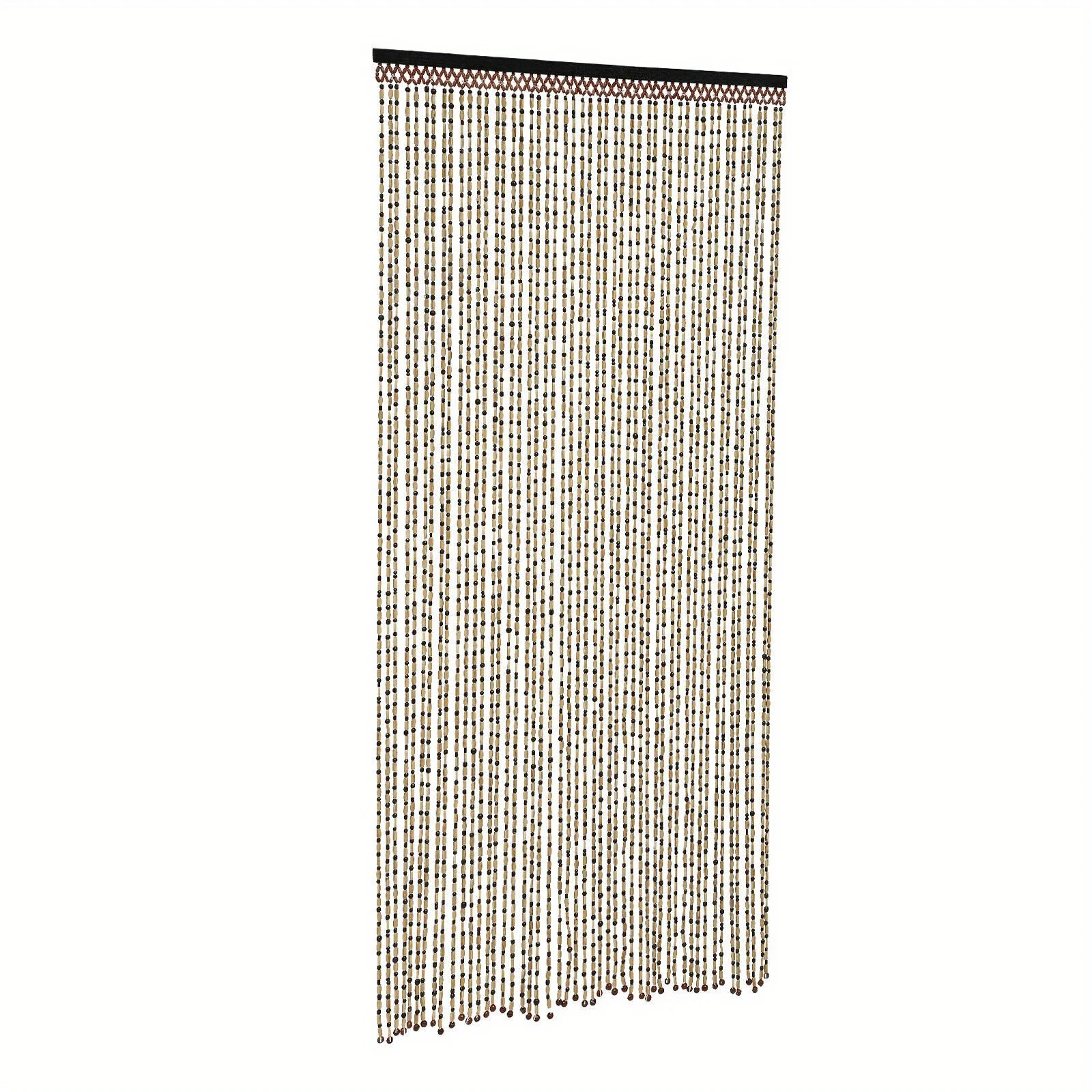 Natural Wood & Bamboo Beaded Curtain Panel Suitable for Door Privacy Divider - Boho with Bead, /Bamboo, Privacy Screen for Doorway,,, 74.8in
Natural Wood & Bamboo Beaded Curtain Panel Suitable for Door Privacy Divider - Boho with Bead, /Bamboo, Privacy Screen for Doorway,,, 74.8in