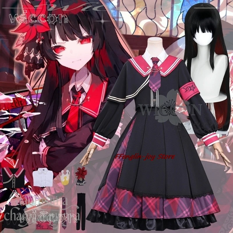 Disfraz Аниме Игра Mahou Shoujo No Majo Saiban Косплей Никадиou Хиро Костюм на Хэллоуин Аниме Рождественское украшение
Disfraz Аниме Игра Mahou Shoujo No Majo Saiban Косплей Никадиou Хиро Костюм на Хэллоуин Аниме Рождественское украшение