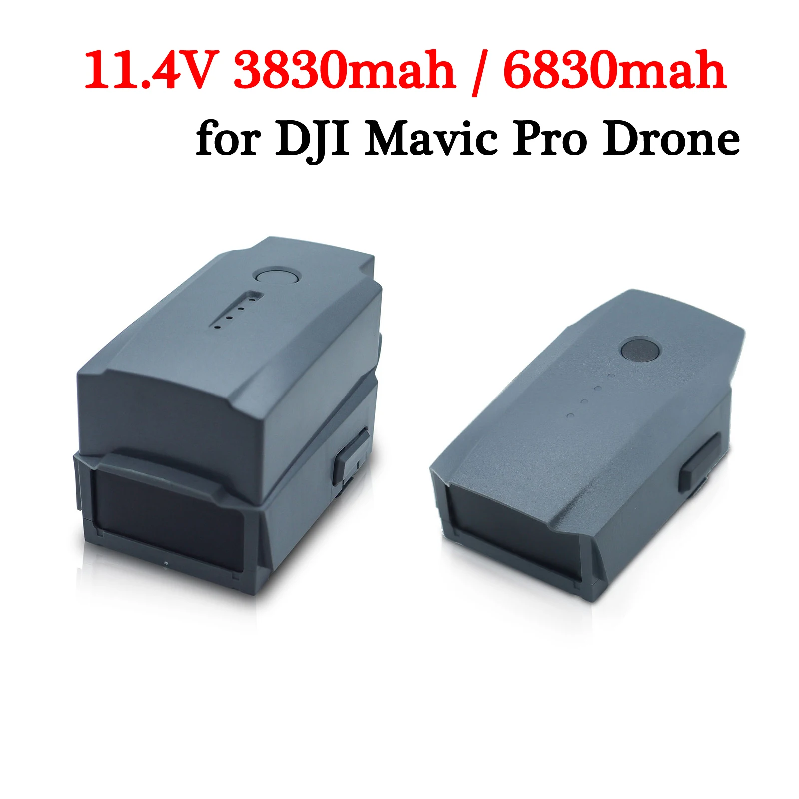 Аккумулятор 6830 мАч/3830 мАч 11,4 в для DJI Mavic Pro, Интеллектуальный полет, специально разработанный для дрона Mavic Pro
Аккумулятор 6830 мАч/3830 мАч 11,4 в для DJI Mavic Pro, Интеллектуальный полет, специально разработанный для дрона Mavic Pro
