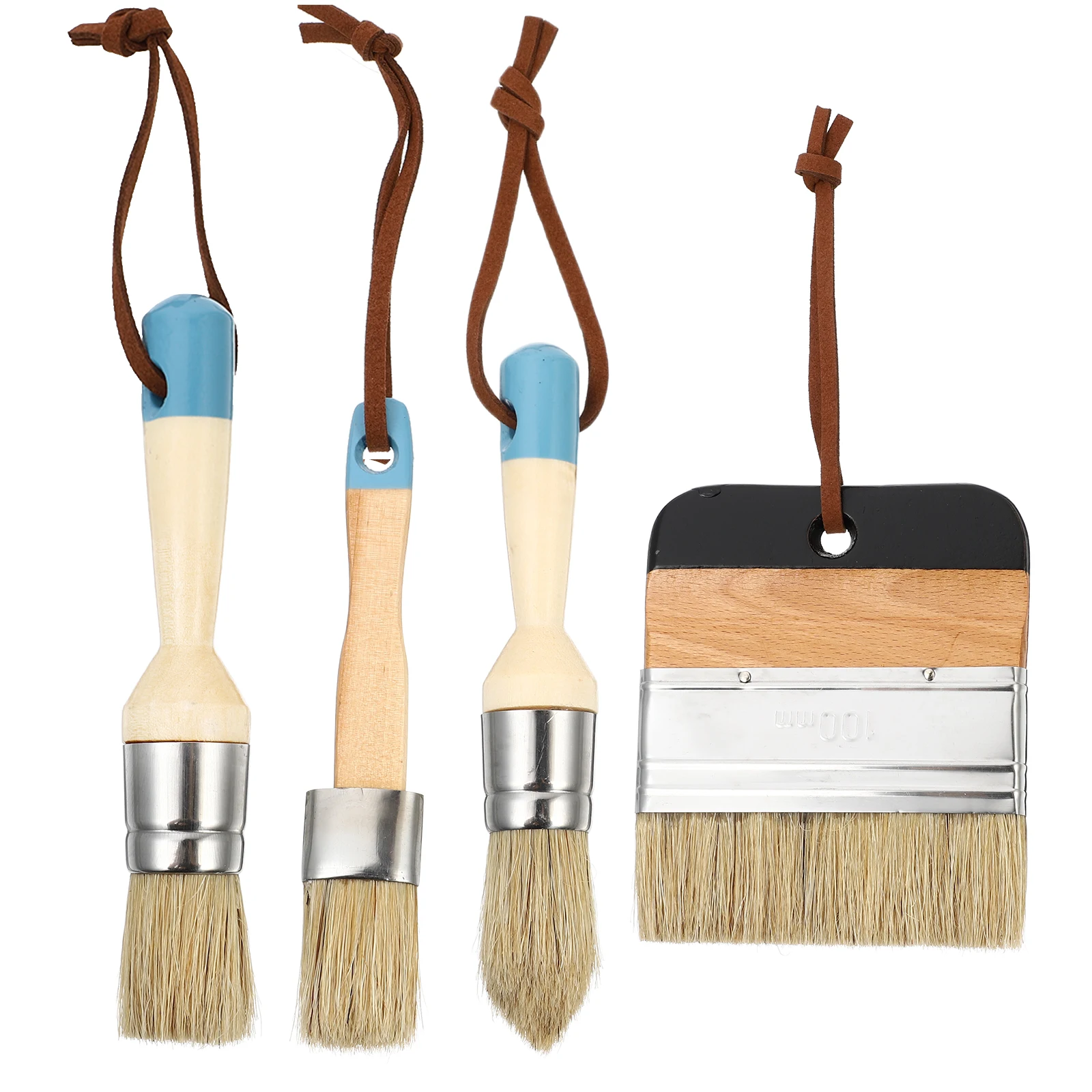 4PCS Round Wooden Handle Paint Brushes Set Durable Decor Varnishes Oil Painting Tools Artist Brushes
4PCS Round Wooden Handle Paint Brushes Set Durable Decor Varnishes Oil Painting Tools Artist Brushes