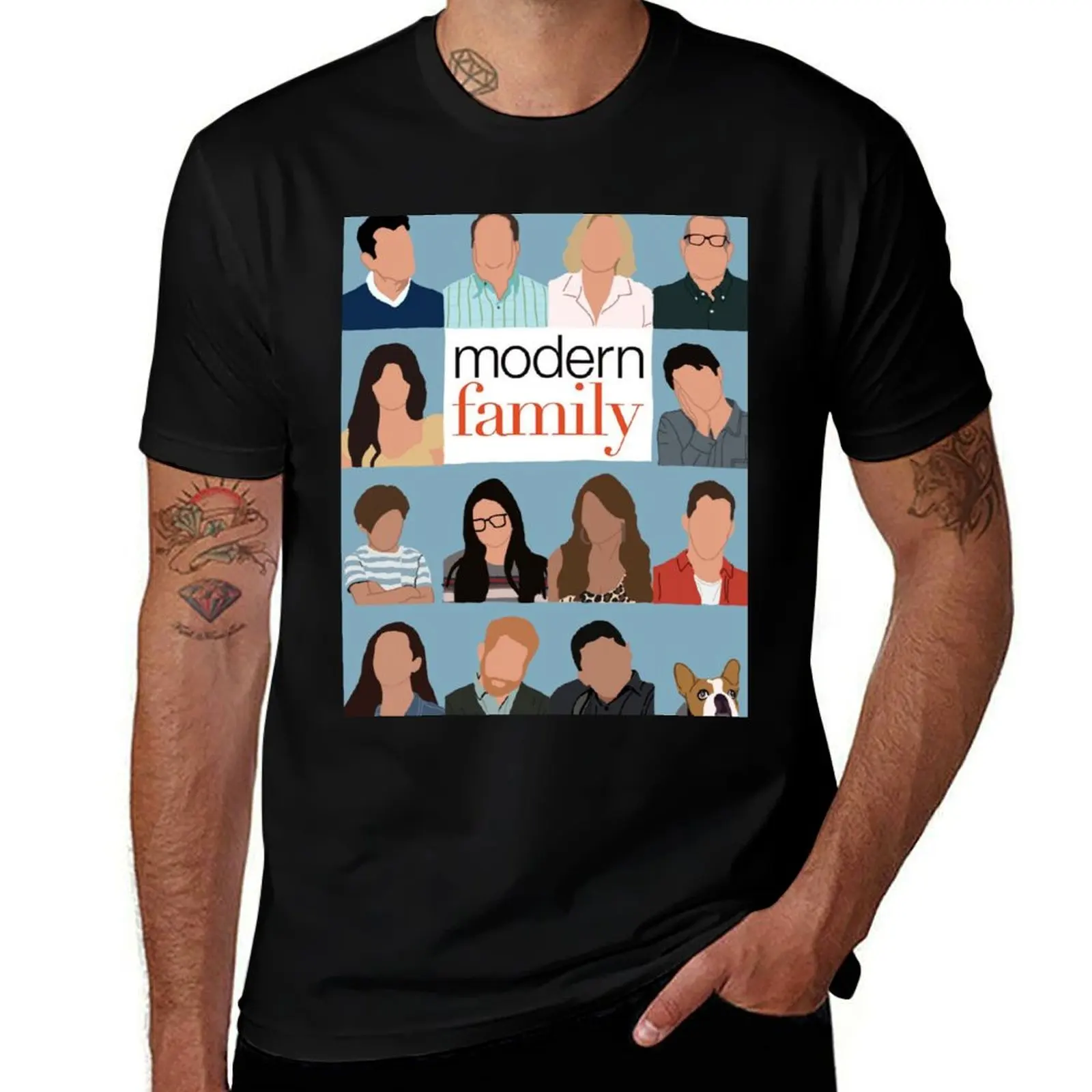 Modern family T-Shirt luxury t-shirt oversized Luxury man luxury designer anime shirts men
Modern family T-Shirt luxury t-shirt oversized Luxury man luxury designer anime shirts men