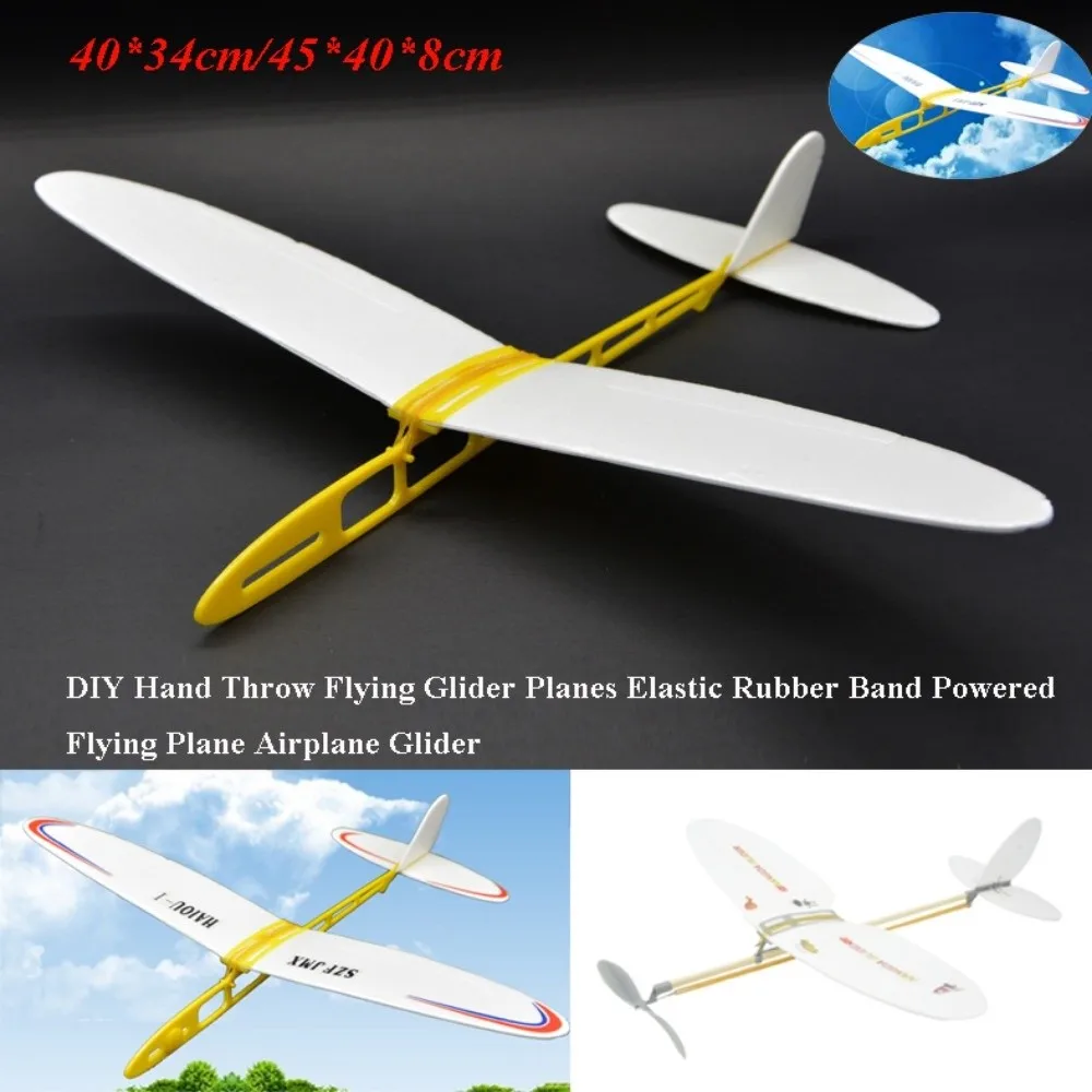 DIY Hand Throw Flying Glider Planes Adjustable Center Random Color Elastic Rubber Band Powered Assembly Model Toys
DIY Hand Throw Flying Glider Planes Adjustable Center Random Color Elastic Rubber Band Powered Assembly Model Toys