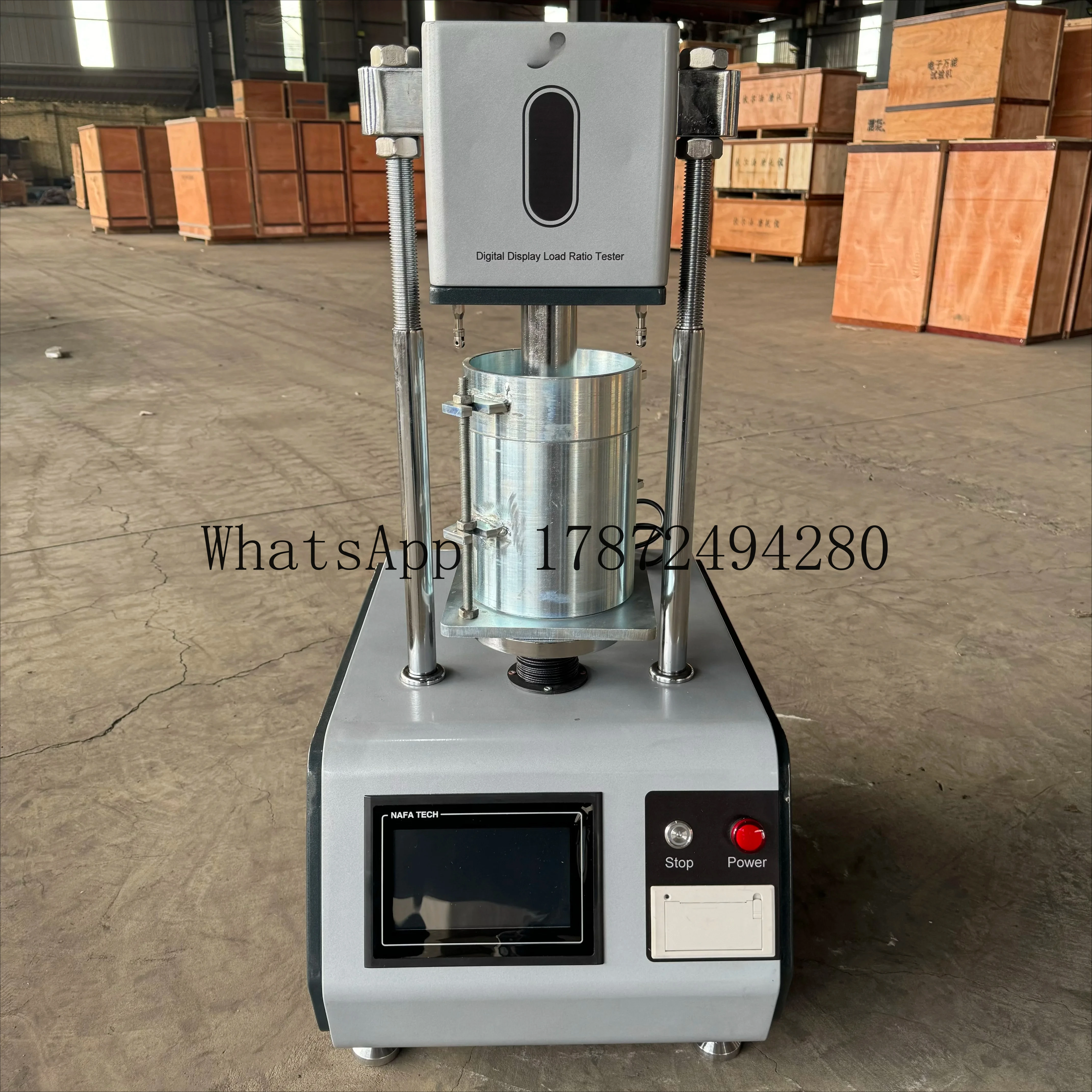 American Standard Load-bearing Ratio Testing Machine test 30KN 50kN Testing Hostcbr Machine
American Standard Load-bearing Ratio Testing Machine test 30KN 50kN Testing Hostcbr Machine