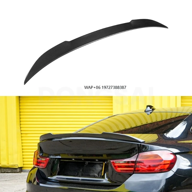 CS Style Dry Carbon Fiber Rear Trunk Spoiler for M4 F82 2015-2019
CS Style Dry Carbon Fiber Rear Trunk Spoiler for M4 F82 2015-2019