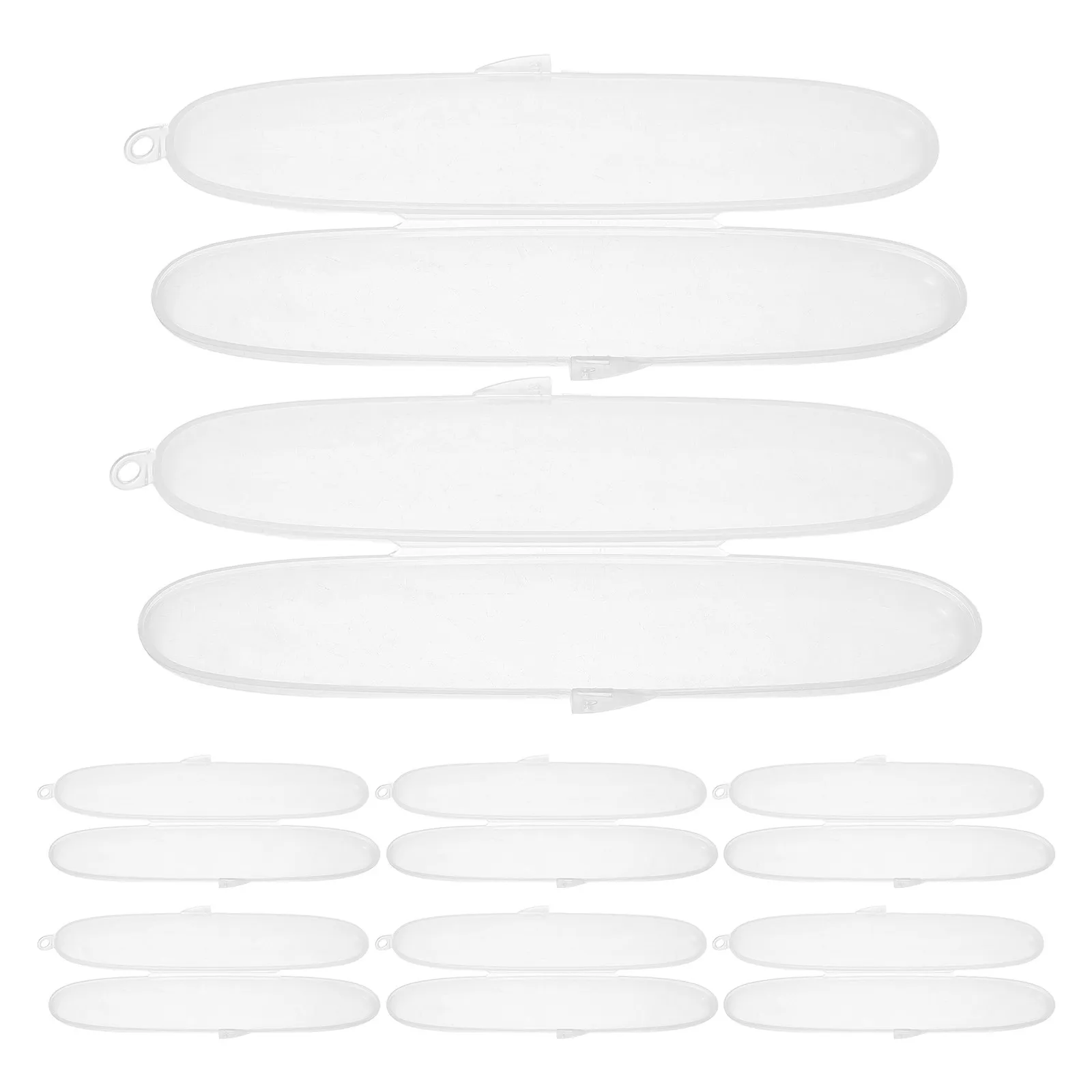 8Pcs Toddler Utensil Holder Silicone Transparent Dustproof Spoon Fork Storage Case Portable Reusable Baby Cutlery Organizer
8Pcs Toddler Utensil Holder Silicone Transparent Dustproof Spoon Fork Storage Case Portable Reusable Baby Cutlery Organizer