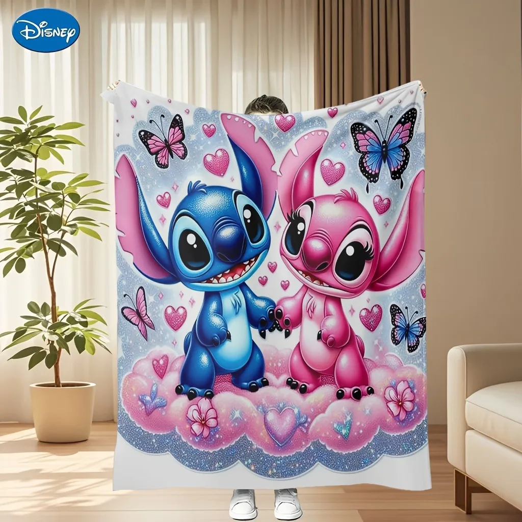 1PC Disney Stitch Blanket with Hearts ,Multifunctional blanket suitable for home, outdoor, travel, camping, nap cover blanket.
1PC Disney Stitch Blanket with Hearts ,Multifunctional blanket suitable for home, outdoor, travel, camping, nap cover blanket.