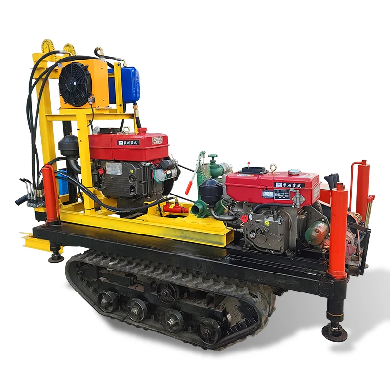 Customized 100-180m Premium Drill 22-35HP Diesel High-Efficiency Water Well Drilling Rig
Customized 100-180m Premium Drill 22-35HP Diesel High-Efficiency Water Well Drilling Rig