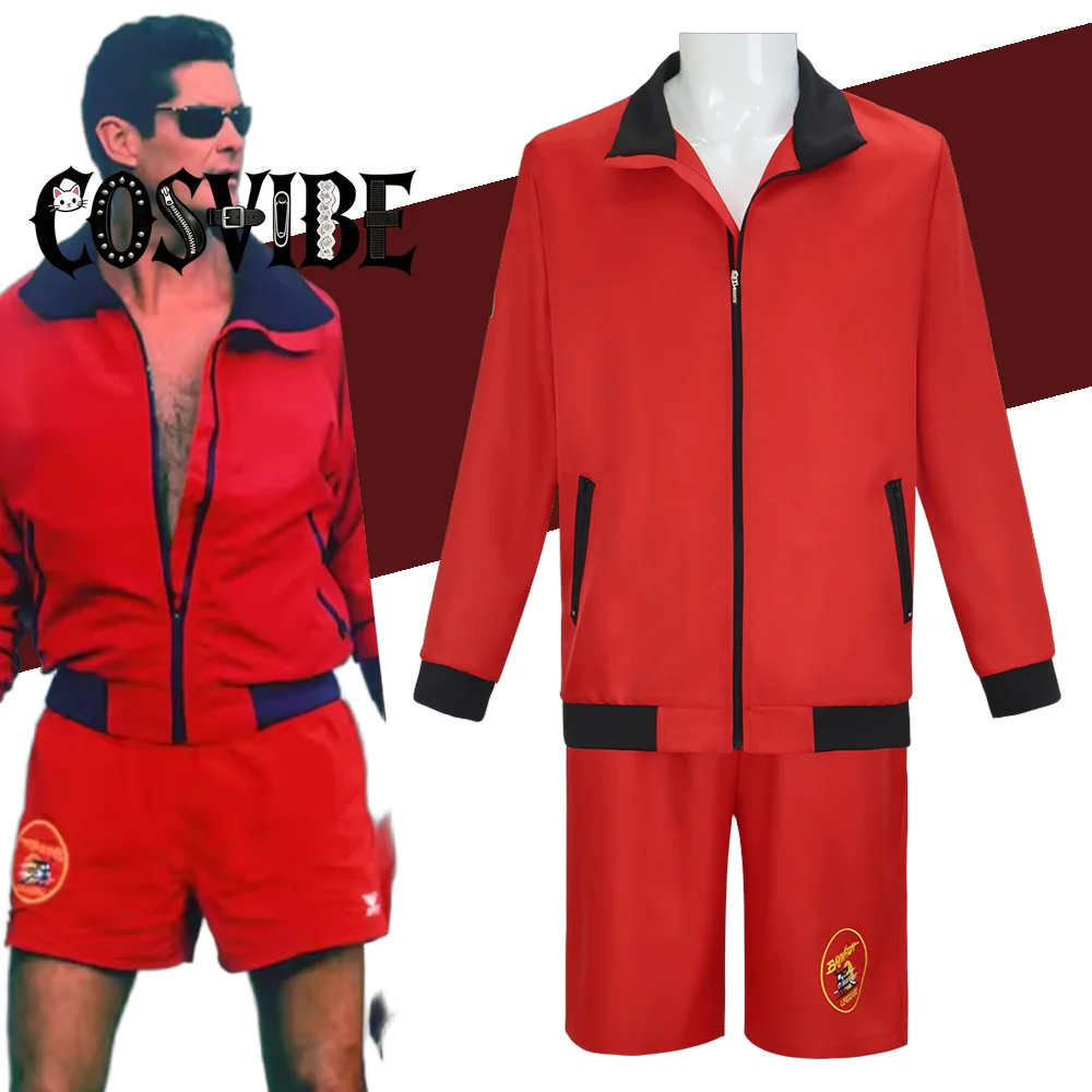 Baywatch Mitch Buchannon Cosplay Costume - Red Coat Jacket Pants Beach Movie Men Halloween Carnival Suit
Baywatch Mitch Buchannon Cosplay Costume - Red Coat Jacket Pants Beach Movie Men Halloween Carnival Suit