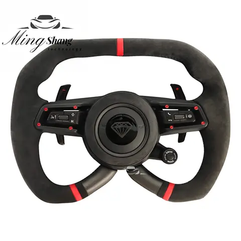 Racing Steering Wheel for Porsche Macan Cayenne Panamera Taycan 718 Cayman 991 992 911 911.2 Carrera GT2 GT2RS GT3 GT3RS RS GT4