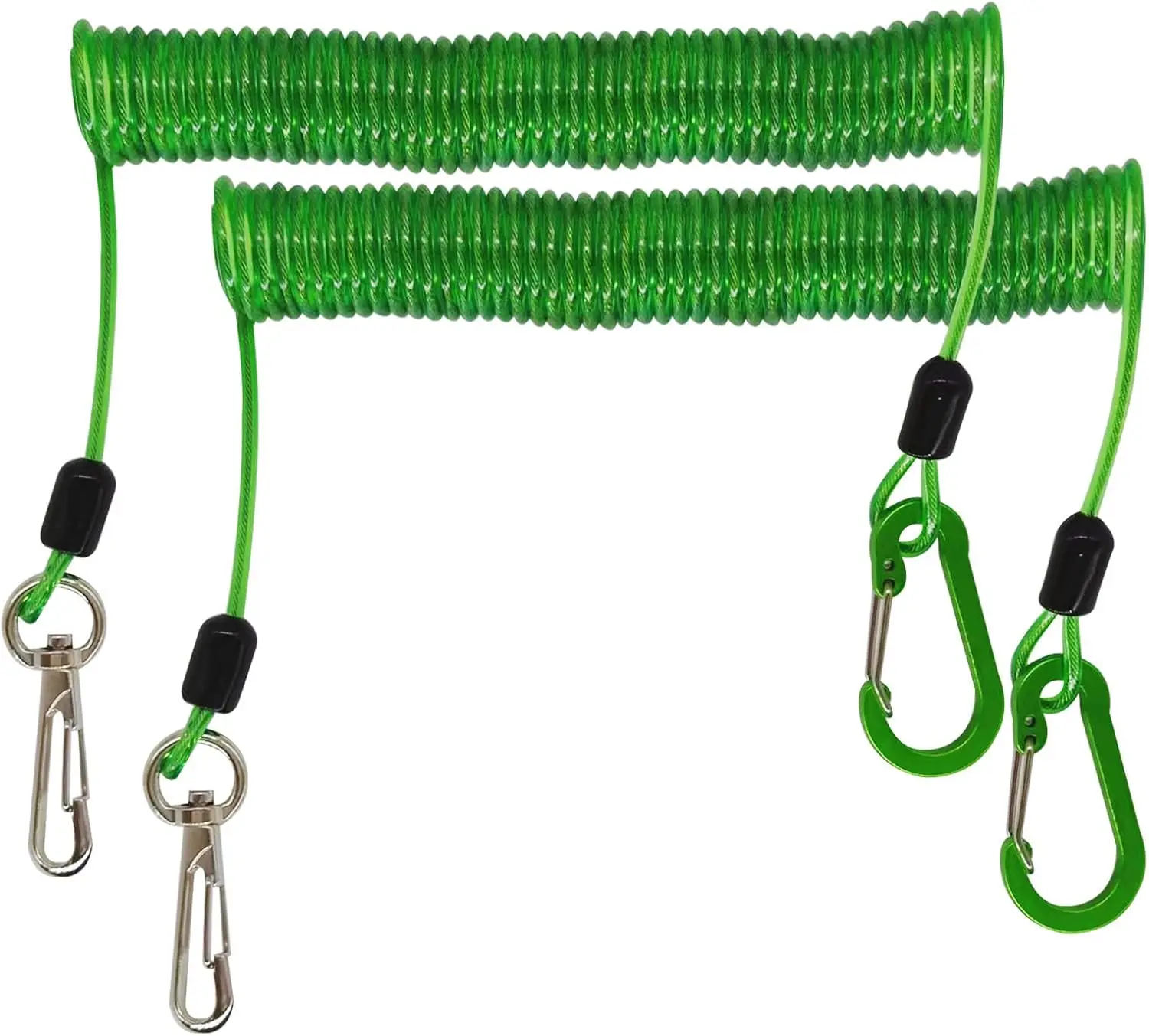 Heavy Duty Coiled Fishing Lanyard, Retractable Safety Rope for Rods, Pliers, Boating
Heavy Duty Coiled Fishing Lanyard, Retractable Safety Rope for Rods, Pliers, Boating