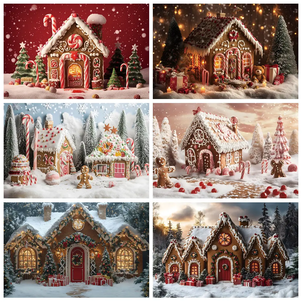 Christmas Candy House Girl Birthday Party Backdrop Gingerbread House Background Decoration Newborn Baby Shower Xmas Photography
Christmas Candy House Girl Birthday Party Backdrop Gingerbread House Background Decoration Newborn Baby Shower Xmas Photography
