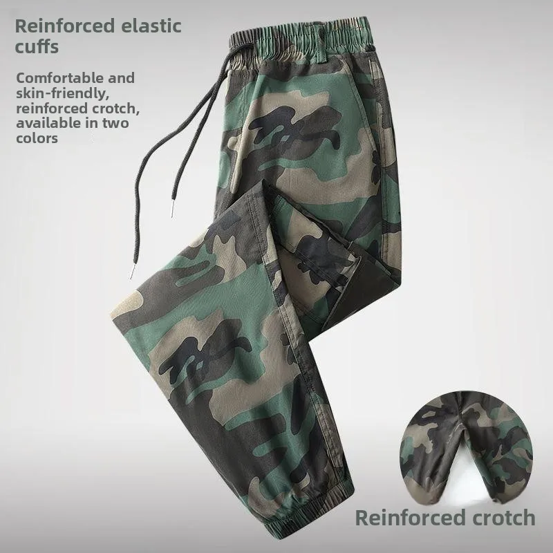 Camouflage Work Pants Men's Long Trousers Wear Resistant Anti-Heat Welding Workwear Loose Fit Military Style Spring ...
Camouflage Work Pants Men's Long Trousers Wear Resistant Anti-Heat Welding Workwear Loose Fit Military Style Spring ...