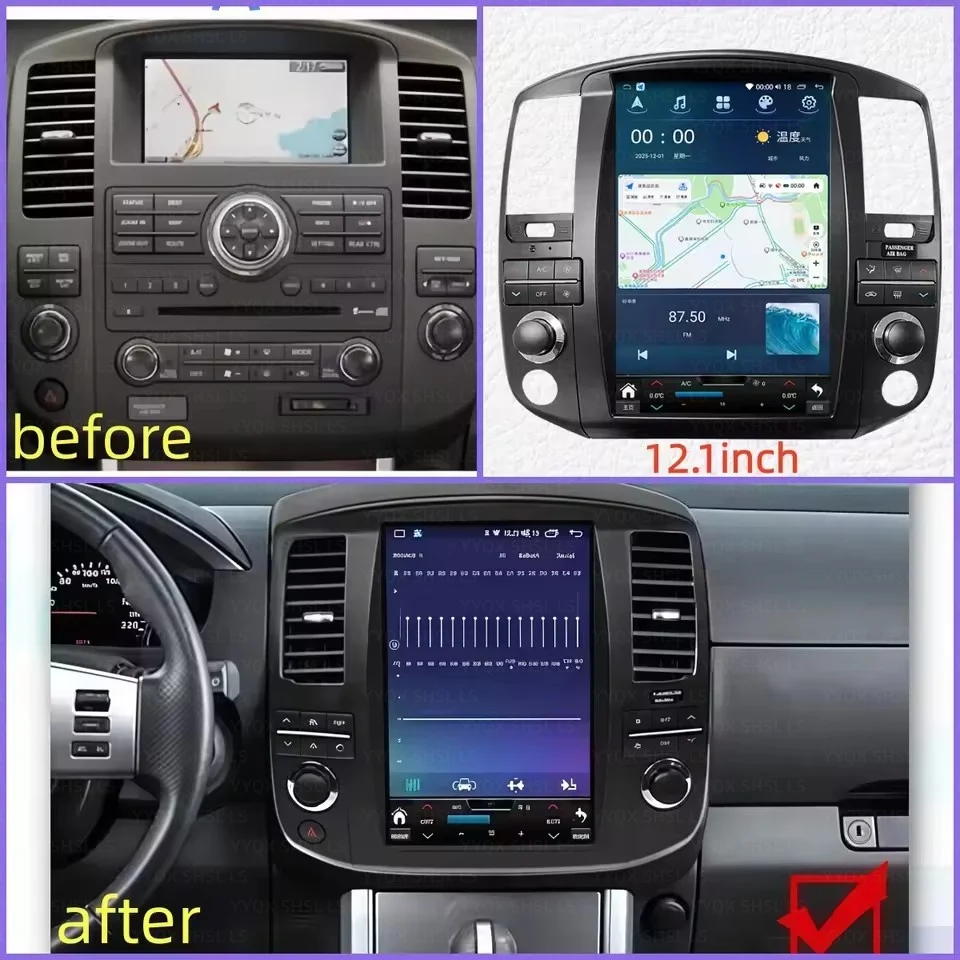 13inch Android 14 For Nissan Pathfinder R51 2008-2012 Car Radio Stereo Multimedia Player GPS Navigation Stereo CarPlay WIFI 4G
13inch Android 14 For Nissan Pathfinder R51 2008-2012 Car Radio Stereo Multimedia Player GPS Navigation Stereo CarPlay WIFI 4G