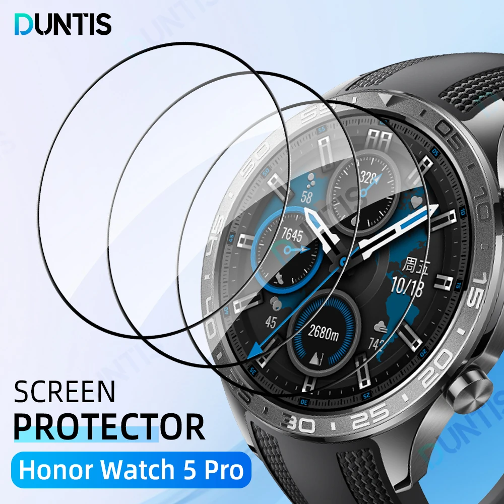 Screen Protector for Honor Watch 5 Pro 3D Curved Screen Protector Ultra-HD Full Coverage Protective Film Accessories
Screen Protector for Honor Watch 5 Pro 3D Curved Screen Protector Ultra-HD Full Coverage Protective Film Accessories