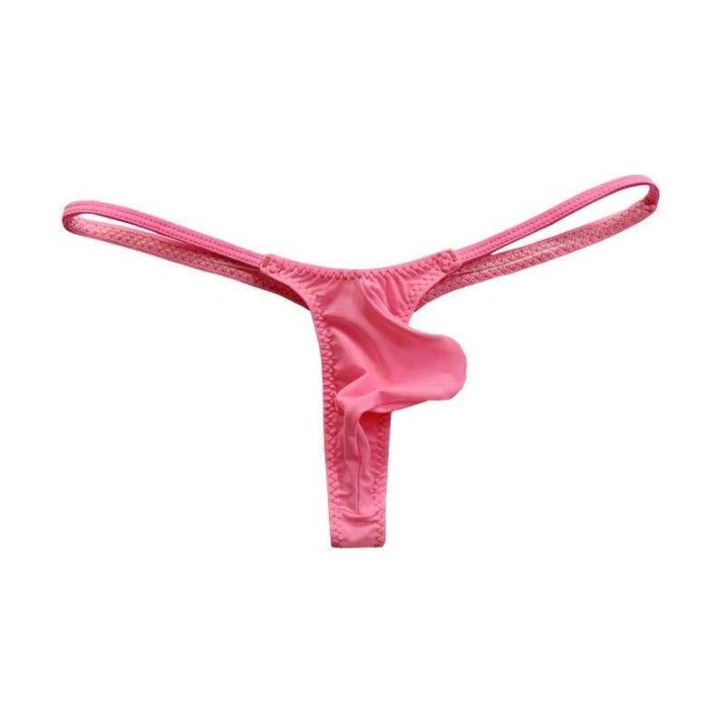Men's Low Waist Warped Thong Underwear Sexy Translucent Thin Ice Top Ice Cool Fashionable Briefs for Men
Men's Low Waist Warped Thong Underwear Sexy Translucent Thin Ice Top Ice Cool Fashionable Briefs for Men