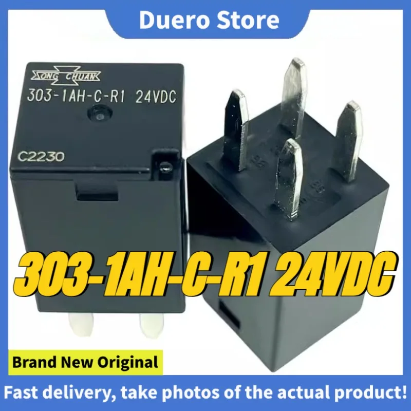 (Brand New Original)1pcs/lot 100% original genuine relay:303-1AH-C-R1 24VDC 4pins Automotive relay
(Brand New Original)1pcs/lot 100% original genuine relay:303-1AH-C-R1 24VDC 4pins Automotive relay