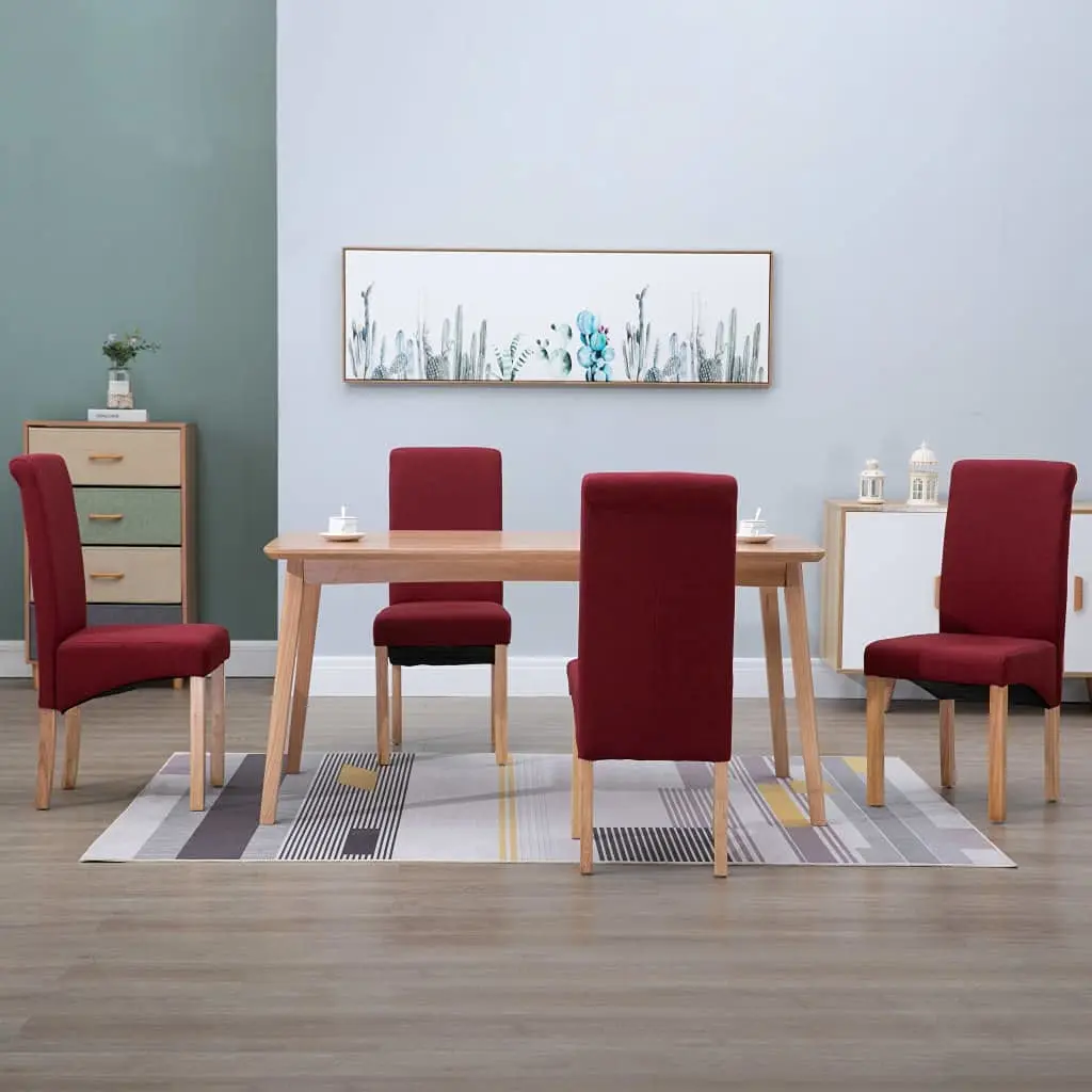 Mid Century Upholstered Dining Chairs with Arms for Kitchen Living Room Garden 4pcs Red Fabric,Customized
Mid Century Upholstered Dining Chairs with Arms for Kitchen Living Room Garden 4pcs Red Fabric,Customized